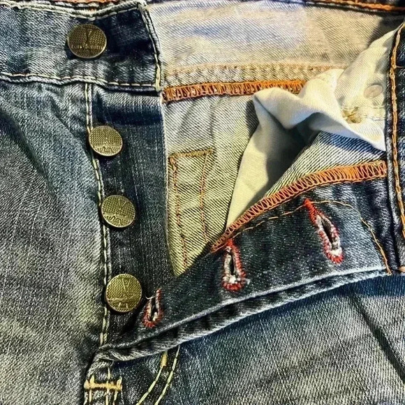 Ten Denim USA Men’s Button Fly Jeans P20 - Picture 6 of 8